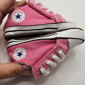 Converse Pink Baby Shoes Size 3
